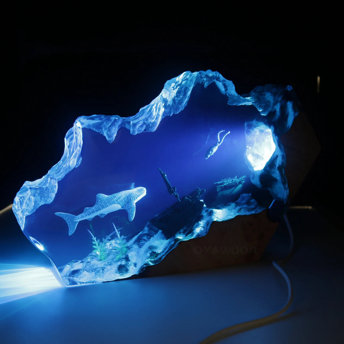 Whale Shark Night Light, Perfect Gift For Diving Enthusiasts, Table Lamp For Unique Home（ Best Gift 🎁 ） shark resin lamp, resin lamp, resin night light, resin lamps, shark light, desk lamps amazon, best desk lamp, best desk light, side table lamps for bedroom, shark resin lamp, shark led light, coolest table lamps, Shark Lamp, epoxy resin lamp, epoxy lamp, Shark decor, Shark lamp US, Unique lamp designs, dolphin night light, driftwood epoxy lamp, diver epoxy lamp, epoxy lights