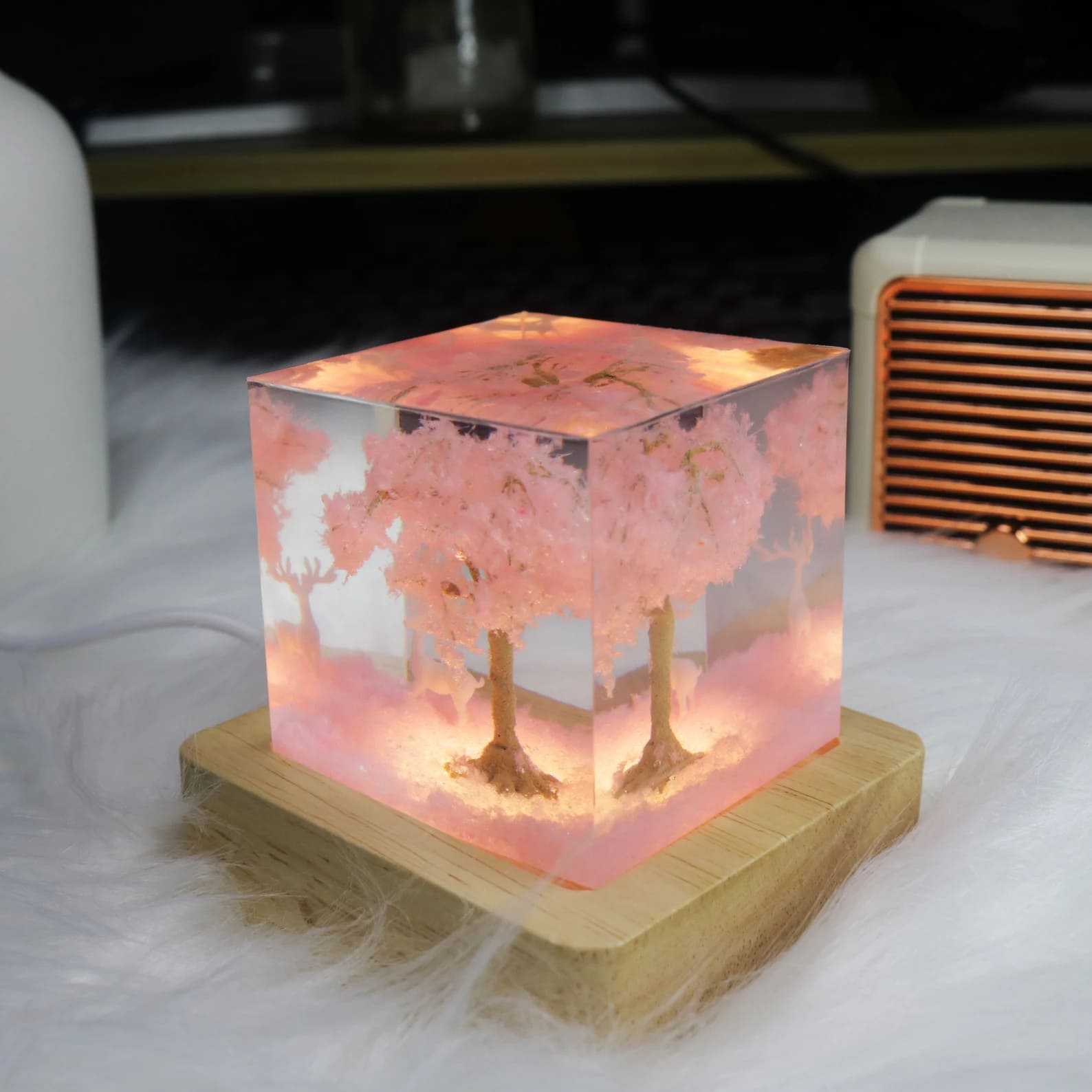 Sakura tree, deer, epoxy resin lamp （ Best Gift 🎁 ） shark resin lamp, resin lamp, resin night light, resin lamps, shark light, desk lamps amazon, best desk lamp, best desk light, side table lamps for bedroom, shark resin lamp, shark led light, coolest table lamps, Shark Lamp, epoxy resin lamp, epoxy lamp, Shark decor, Shark lamp US, Unique lamp designs, dolphin night light, driftwood epoxy lamp, diver epoxy lamp, epoxy lights